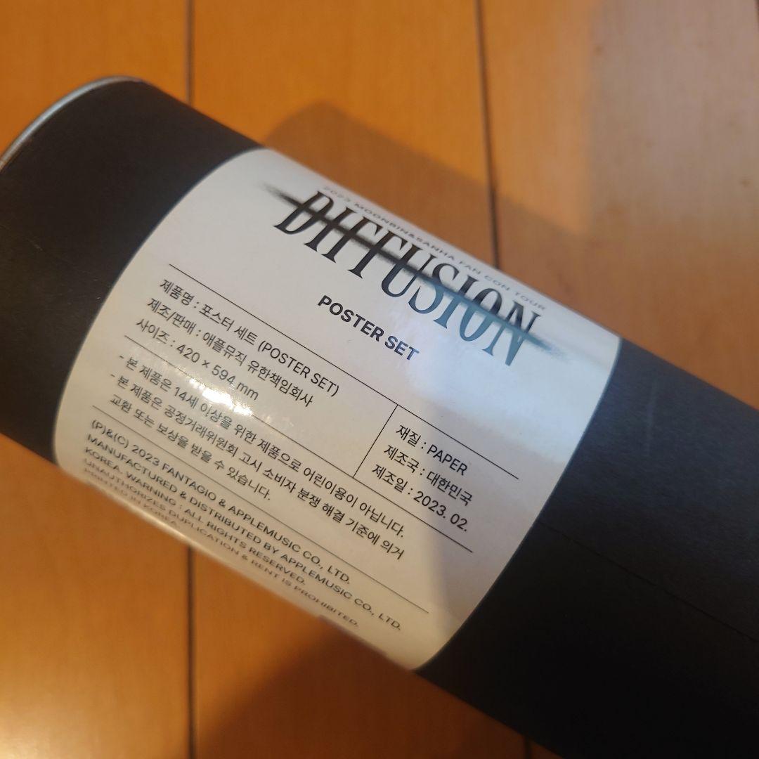 ASTRO アストロ DIFFUSION MOONBIN SANHA ポスター