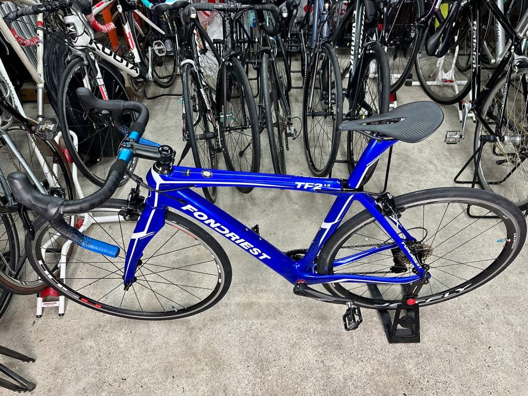 フルカーボン FONDRIEST TF2基本分解発送送料無料！完成車渡しもOK！