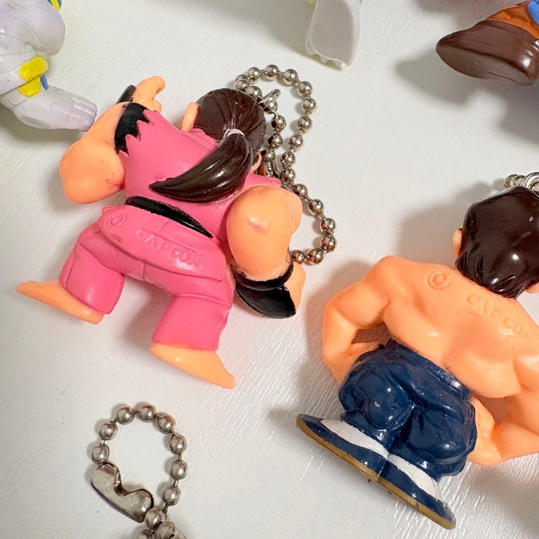 カプコン ヴァンパイアハンター ストリートファイター フィギュア キーホルダー