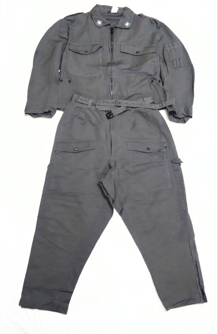 【最終値下げ】イタリア空軍 90s フライトスーツ上下セット XL 新品未使用