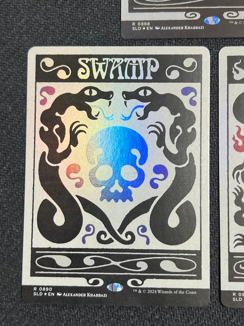 MTG secret lair 基本土地foil 5枚セット