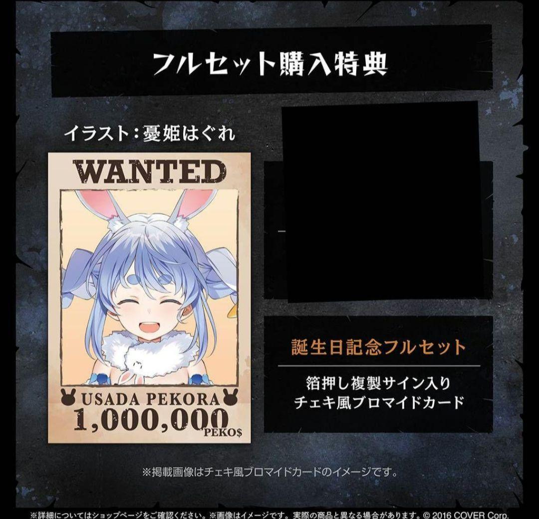 ホロライブ　兎田ぺこら　誕生日記念2025 フルセット　a