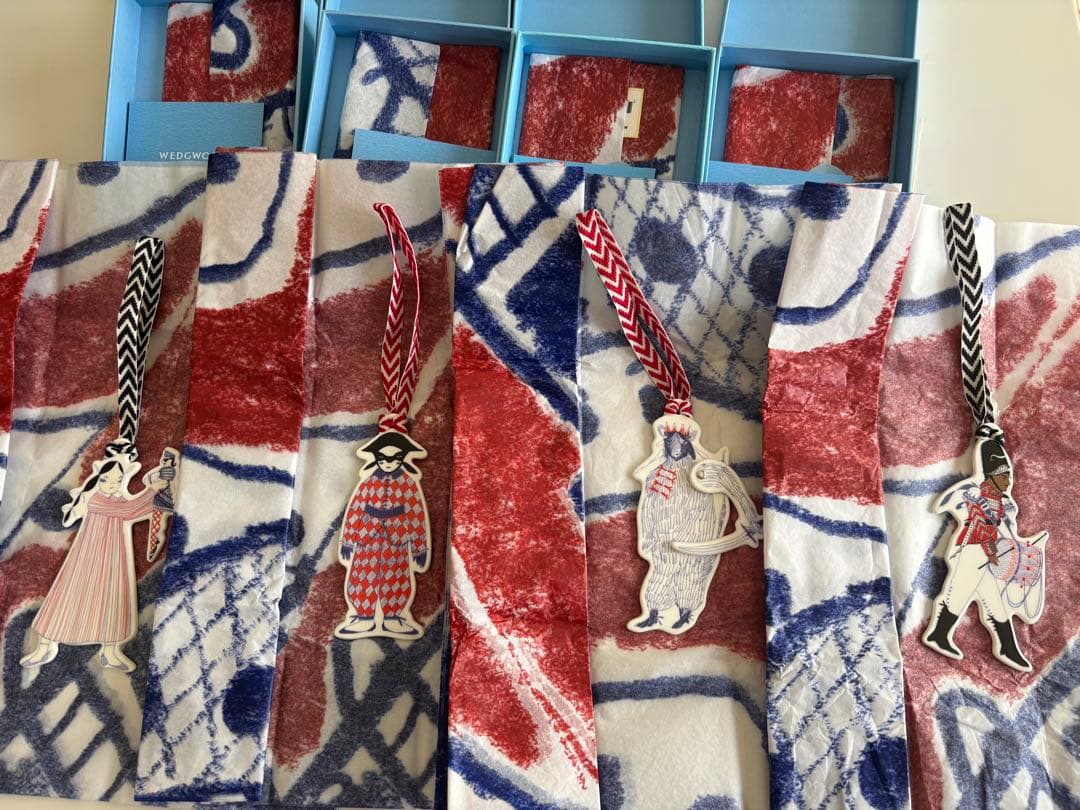  ウエッジウッド ホリディオーナメント 2024 4点セット