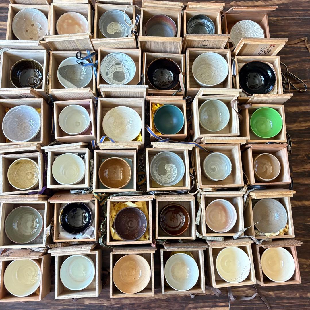 茶碗 抹茶碗 36点 茶道具 色絵 いろいろ まとめて