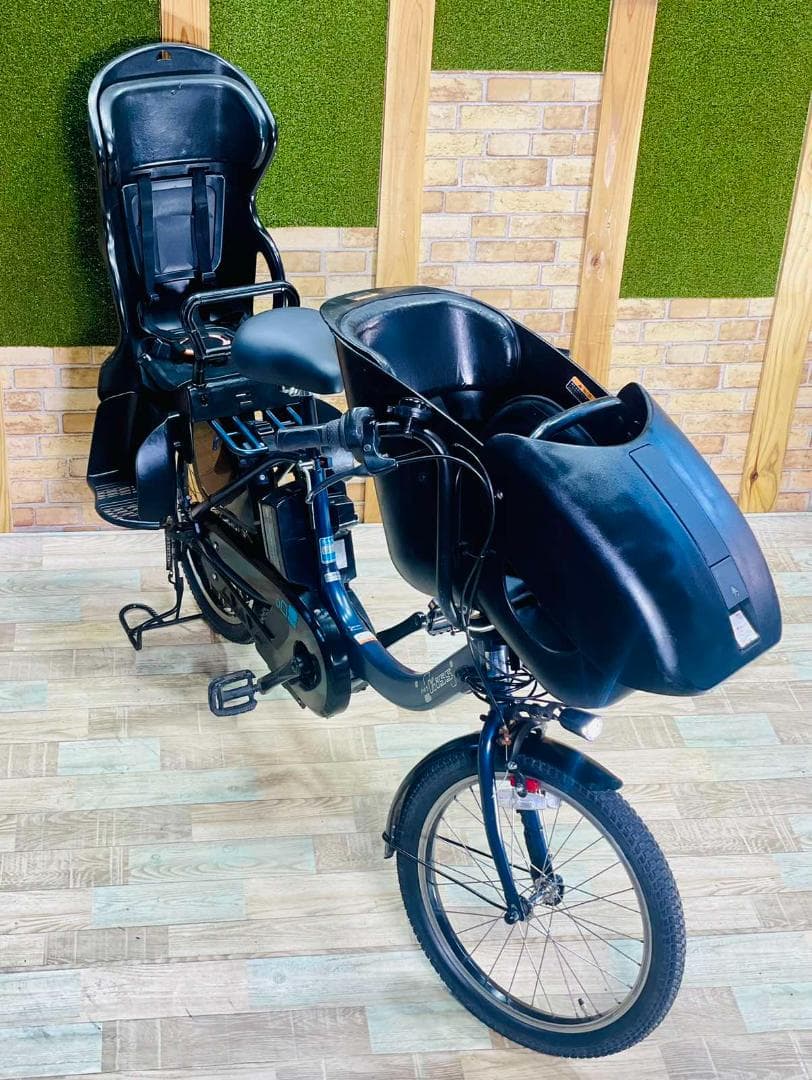 超人気No1モデル ブラウン ヤマハ 子供乗せ電動アシスト ZH3027