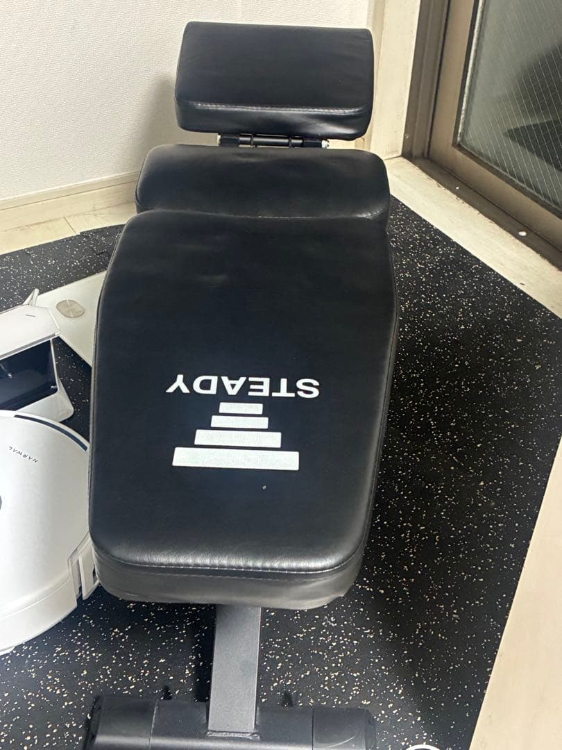 （金子）PROVERBELL 41.5kg2個（スタンド付き）、ベンチ