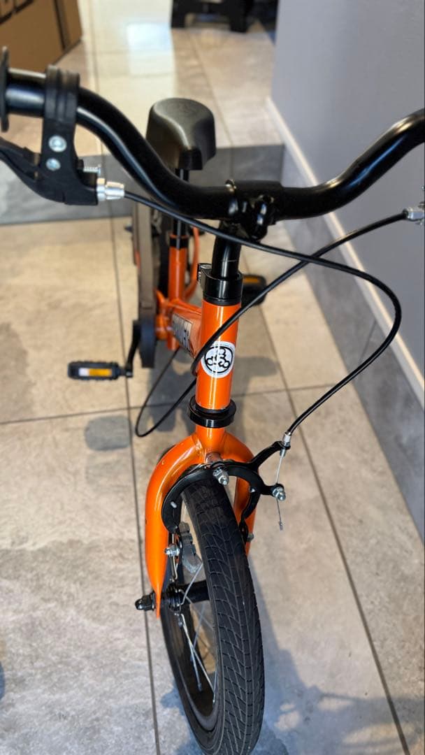 STRIDER キッズバイク オレンジ ジュニアサイズ