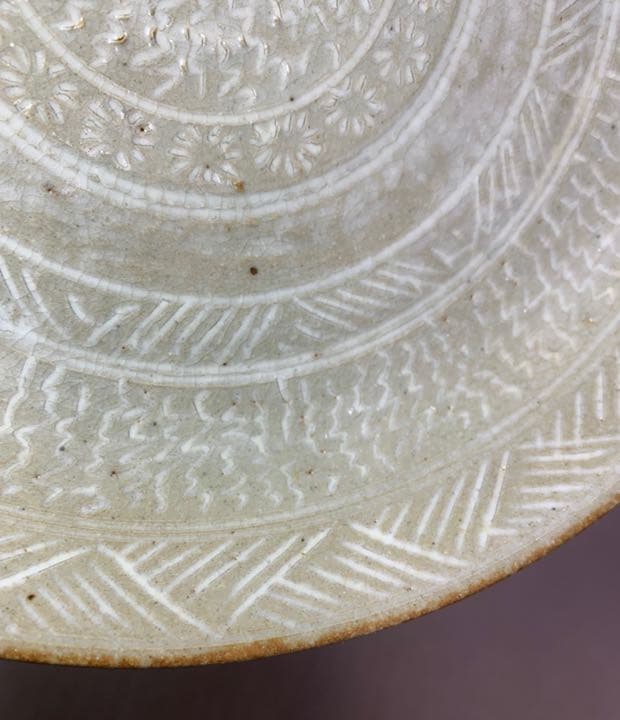 茶道具　三島皿