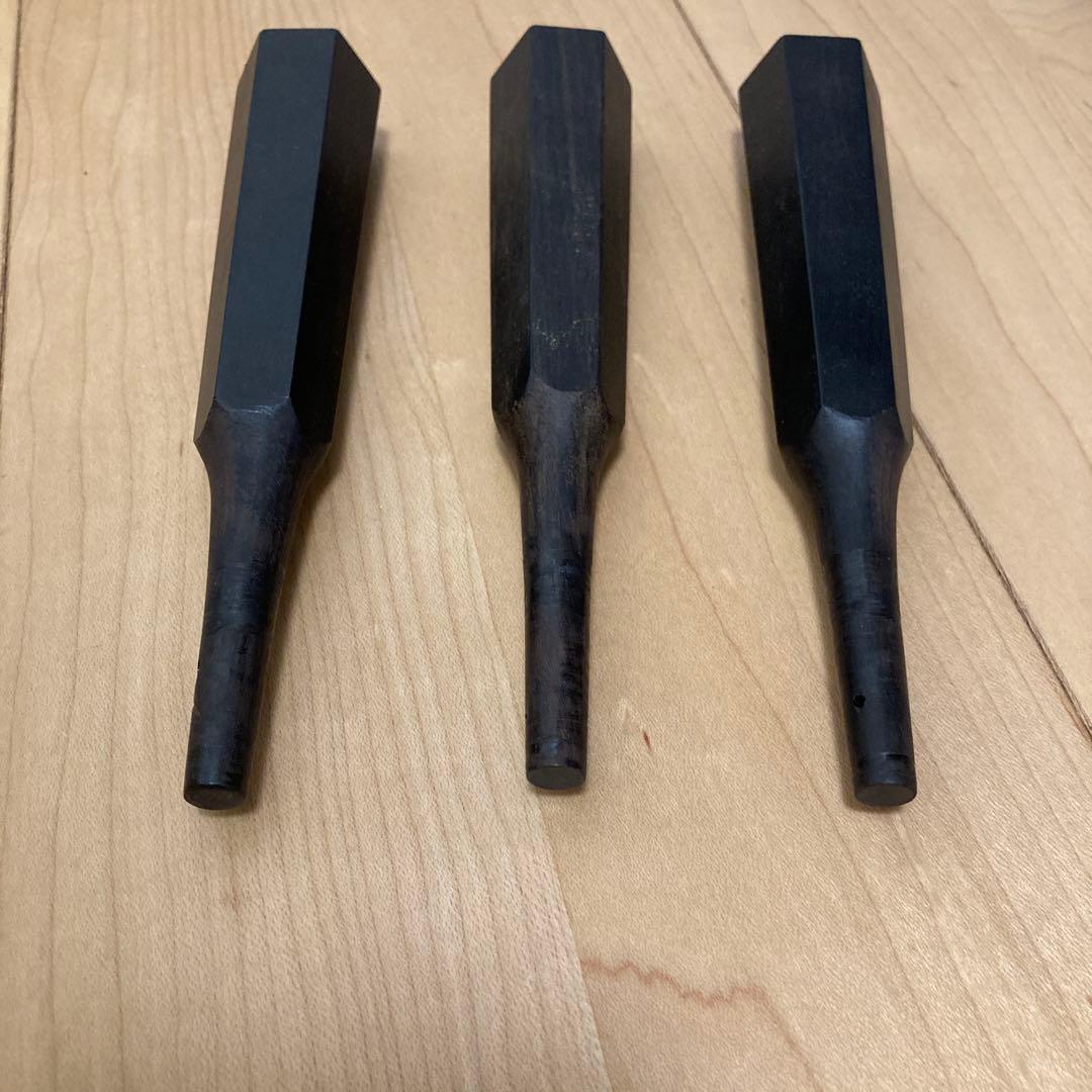 津軽三味線　木製糸巻き　3本セット