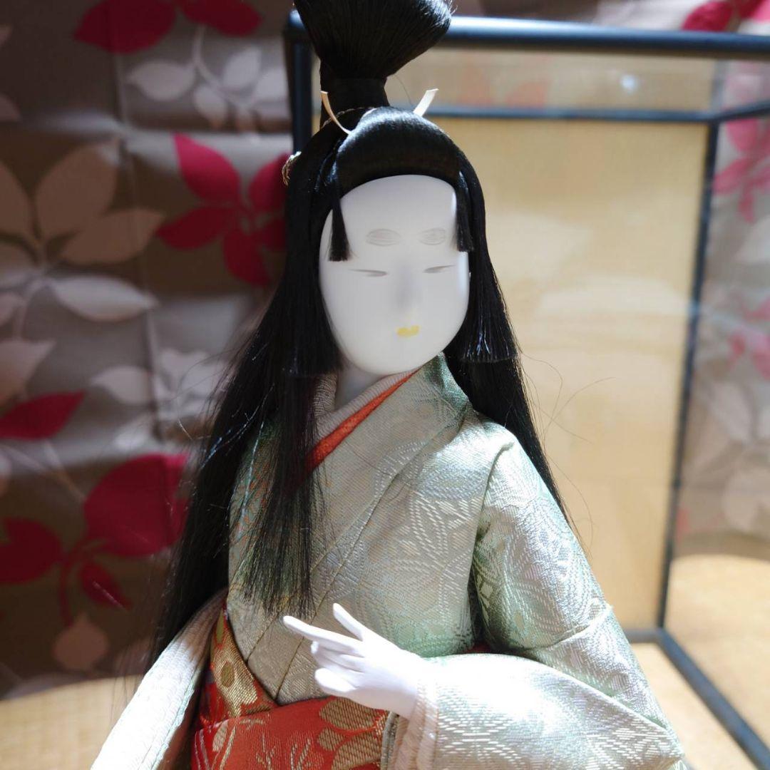 日本人形 ガラスケース 京人形 風俗人形