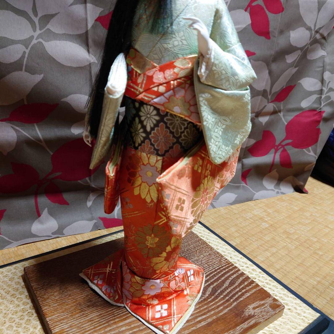 日本人形 ガラスケース 京人形 風俗人形