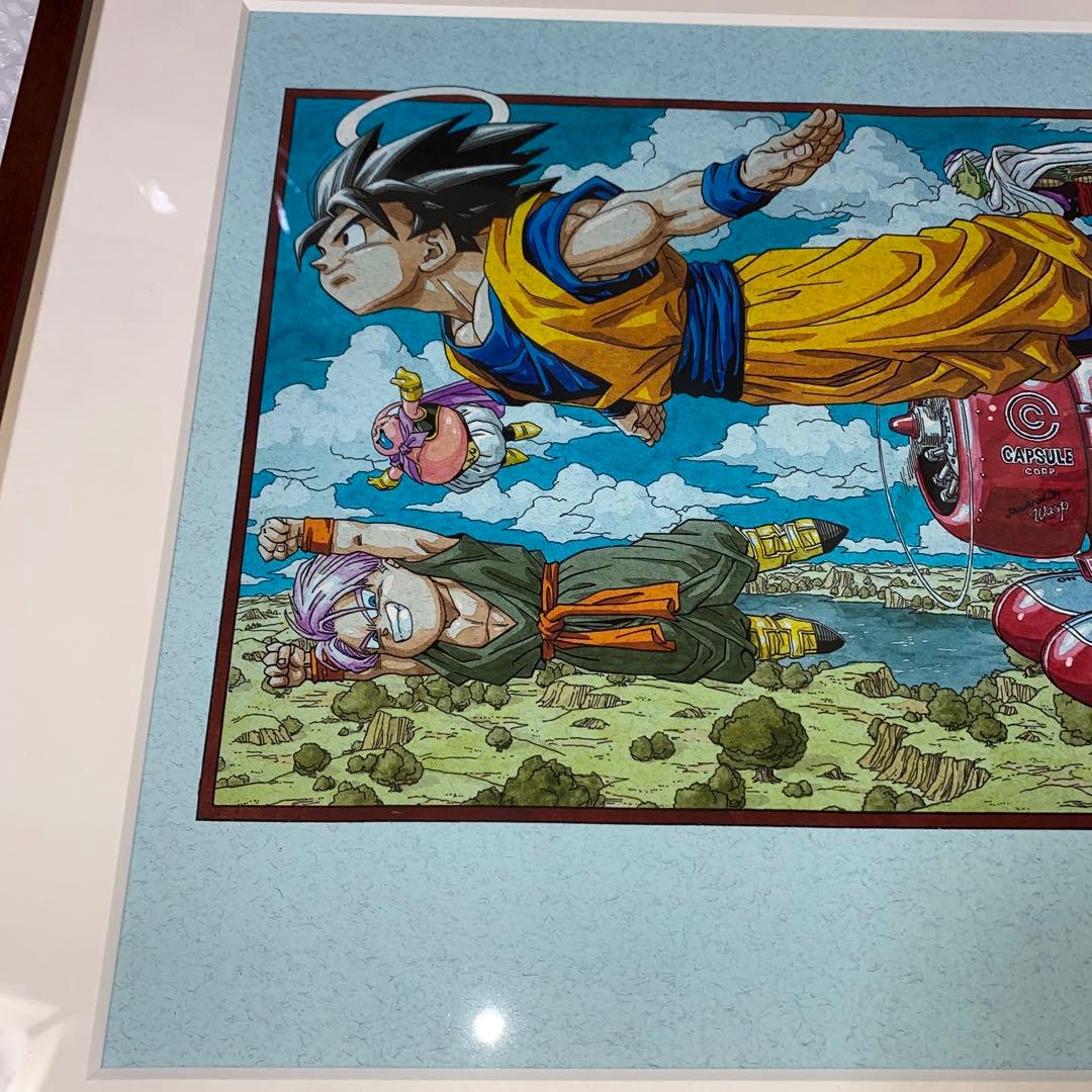 ドラゴンボール 複製原画 鳥山明サイン入り