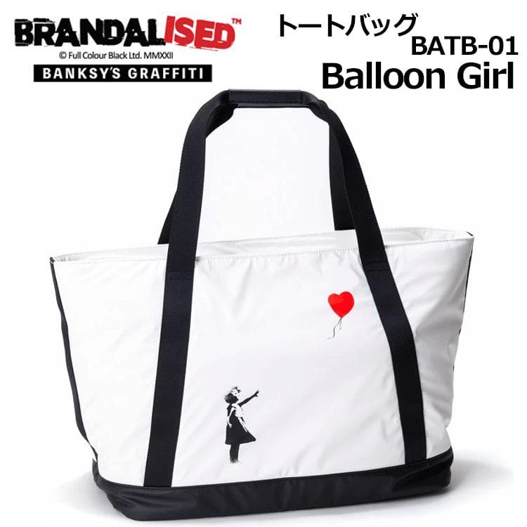 新品 バンクシー ゴルフ トートバッグ BalloonGirl