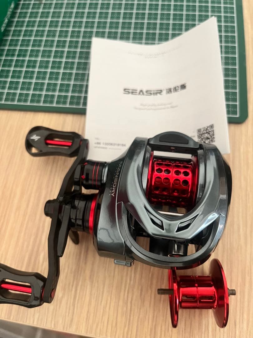 SEASR ベイトリール MANSORY 右巻き