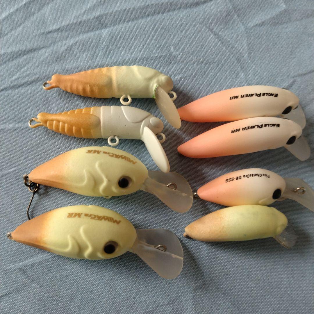 微笑みグロー　Azukiオリカラ　クランクベイト ８個セット　レアカラー