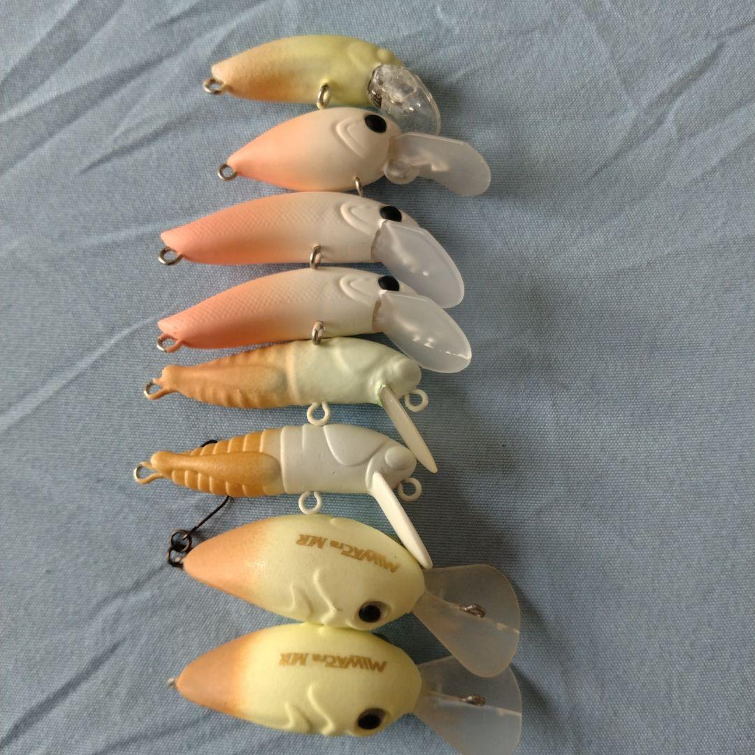 微笑みグロー　Azukiオリカラ　クランクベイト ８個セット　レアカラー