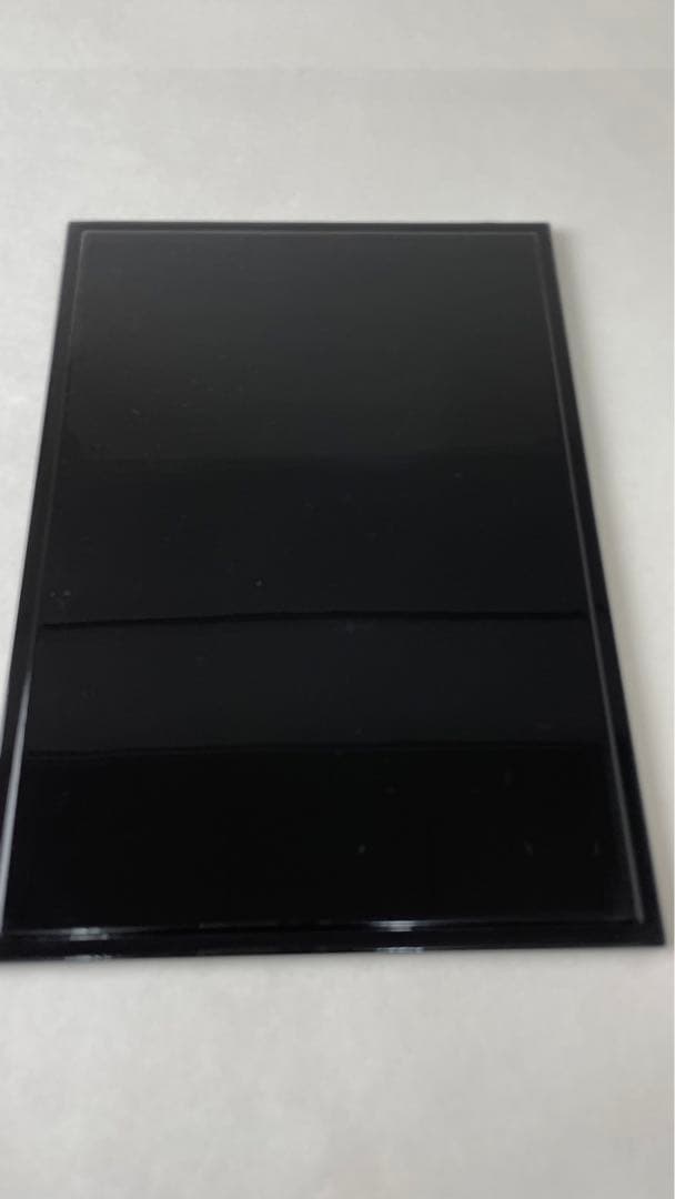 手許箱（てもと箱）木製漆器　黒　菊沈金　Q020