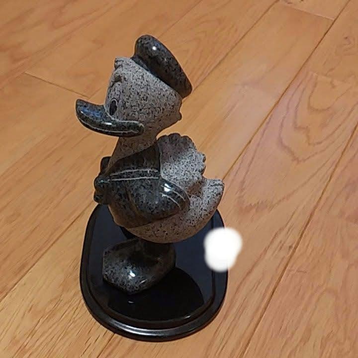 ディズニー　Disney　置物　スタチュー　石像　ドナルドダック　希少　御影石