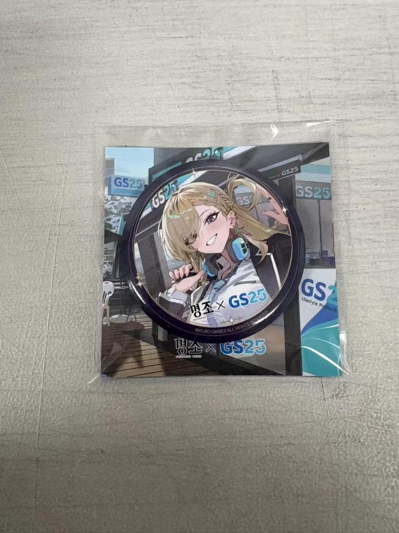 韓国限定 鳴潮 GS25 リンネー 缶バッジ