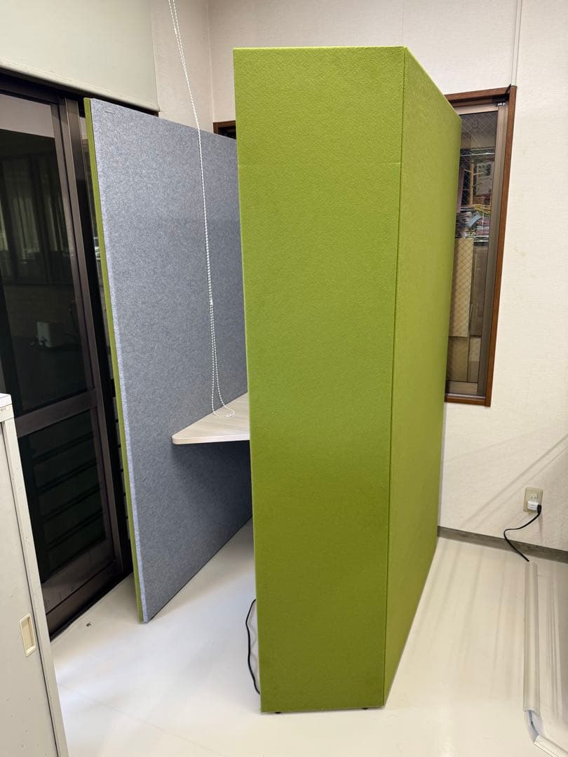 【中古】 ドレープ ワークブース オカムラ/okamura 美品