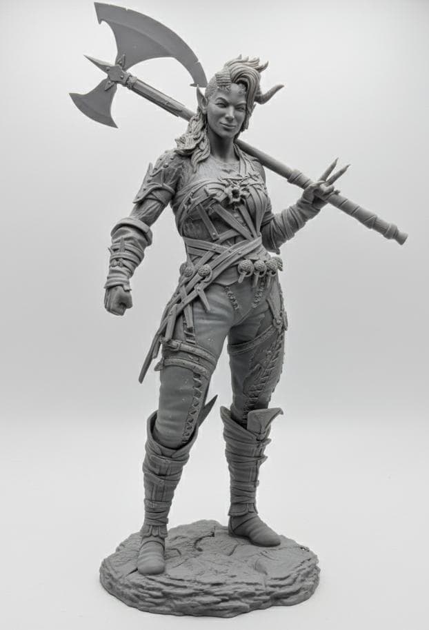 ガレージキット カーラック バルダーズゲート3 1/8 未塗装 フィギュア