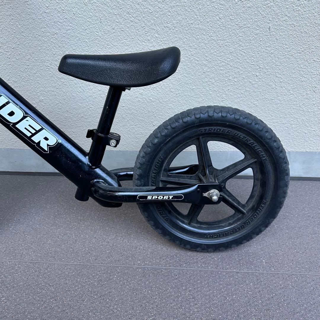 STRIDER ストライダー 12スポーツ バランスバイク ブラック 黒 正規品