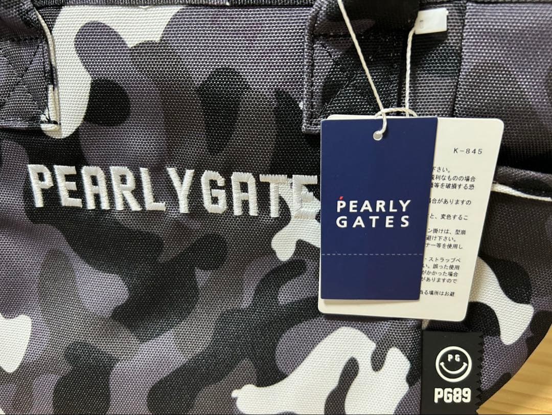 PEARLY GATES パーリーゲイツ　迷彩　カートバック　未使用品　タグ付