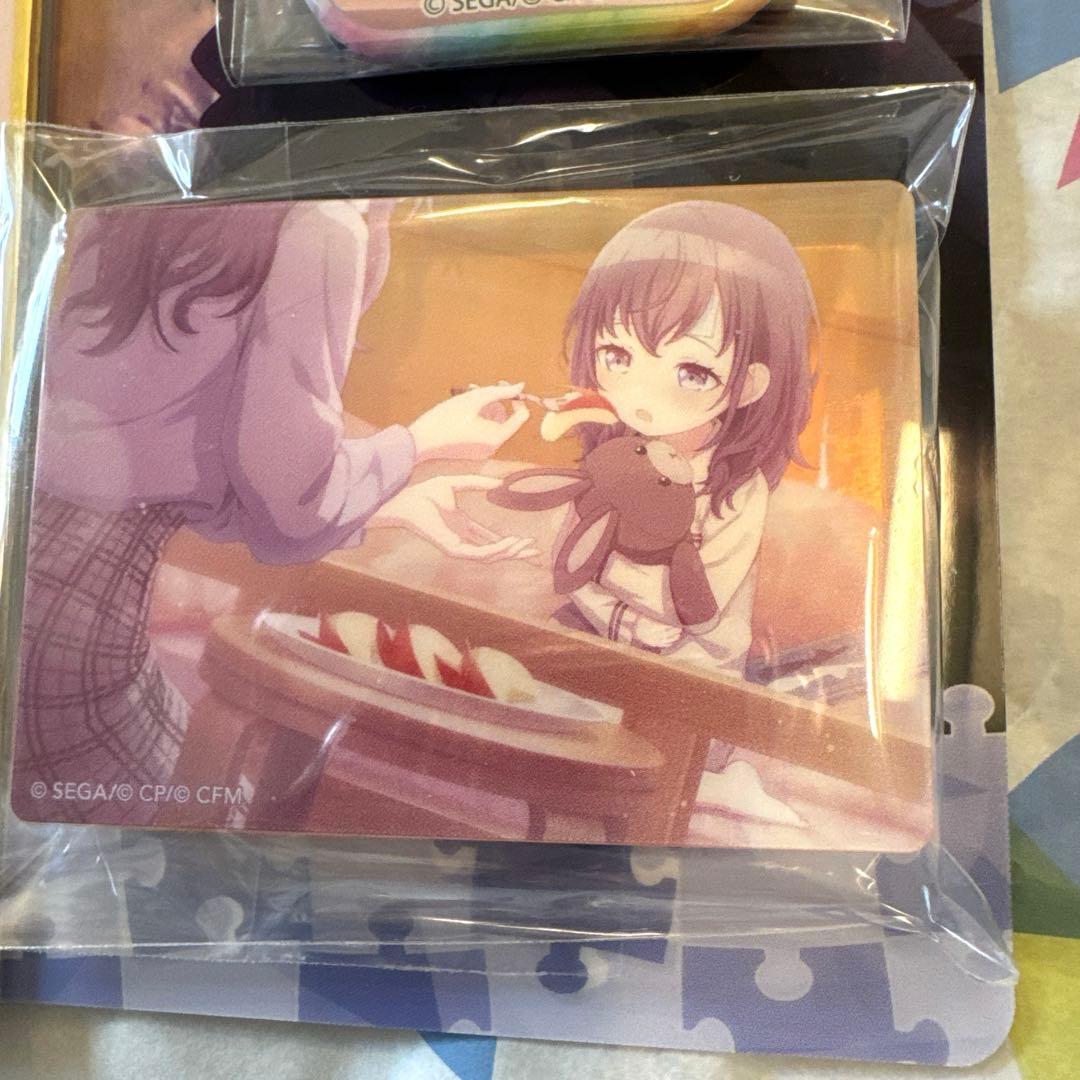 プロセカ　まふゆ　灯のミラージュ　色紙　ノーブルアート　下敷き　セット