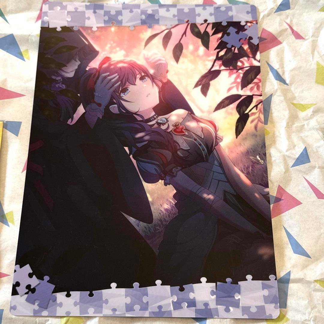 プロセカ　まふゆ　灯のミラージュ　色紙　ノーブルアート　下敷き　セット