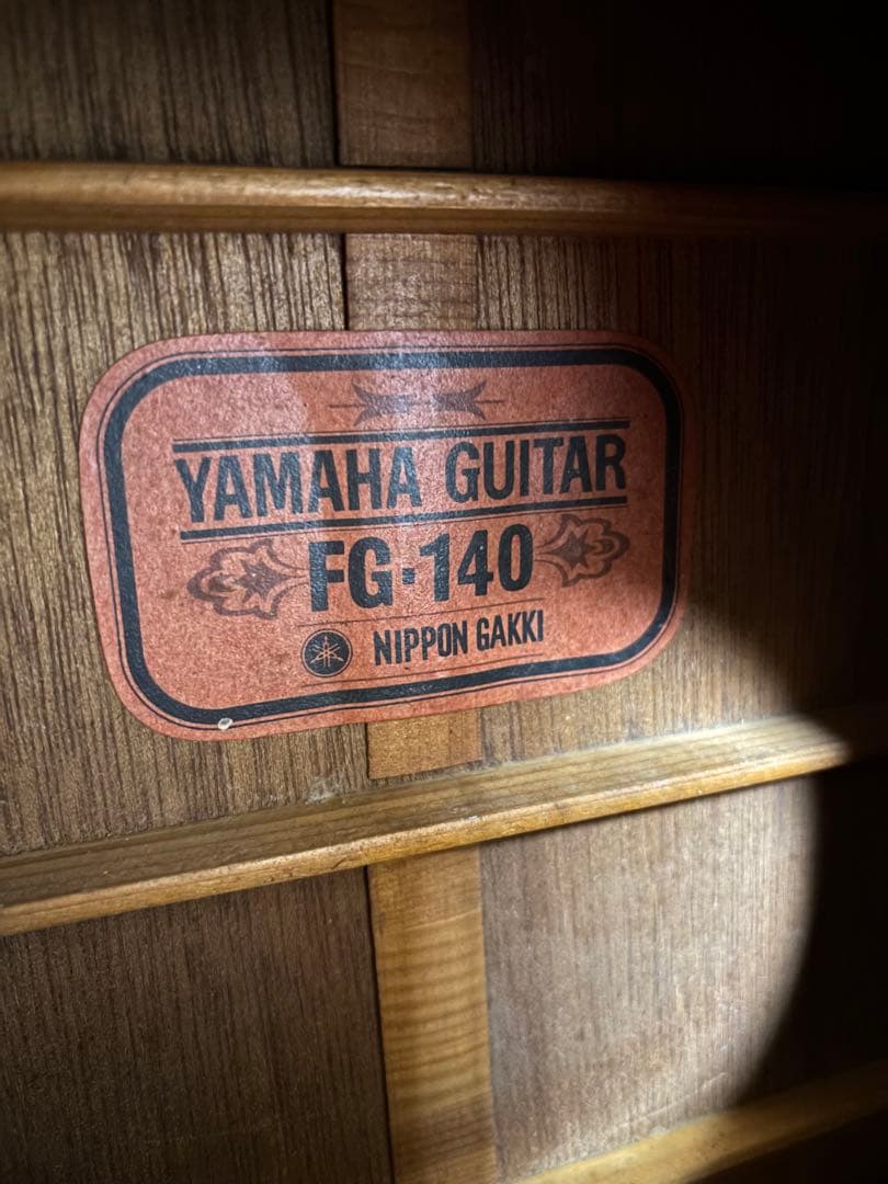 訳アリ❗️YAMAHAヤマハ FG140赤ラベルジャパンヴィンテージアコギ調整済‼️