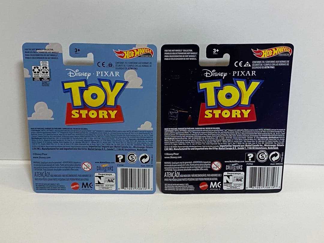 ディズニー　トイ・ストーリー　トッド　ホットウィール　2台セット