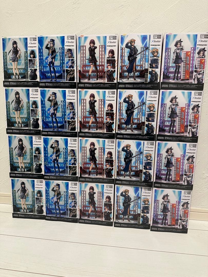 ガールズバンドクライ XStellar フィギュア 5種 20個セット