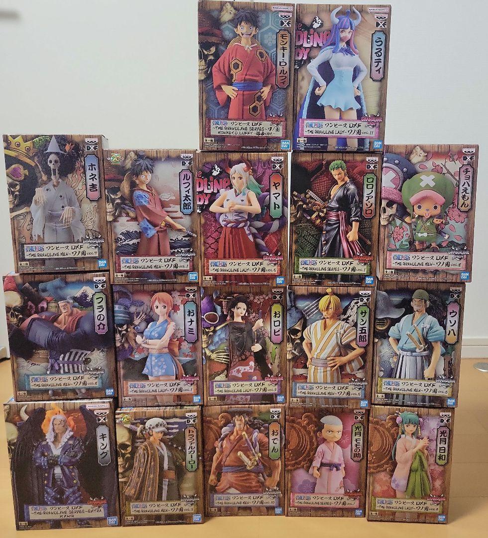 ワンピース ワノ国 アクションフィギュア 17体セット