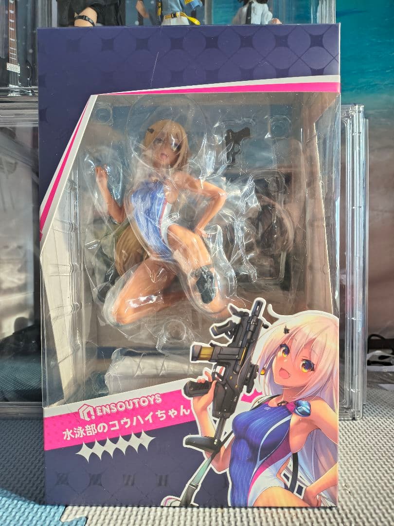 『ARMS NOTE』「水泳部の部長ちゃんとコウハイちゃんセット」フィギュア