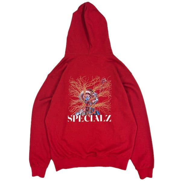 KingGnu キングヌー SPECIALZ HOODIE レッド パーカー L