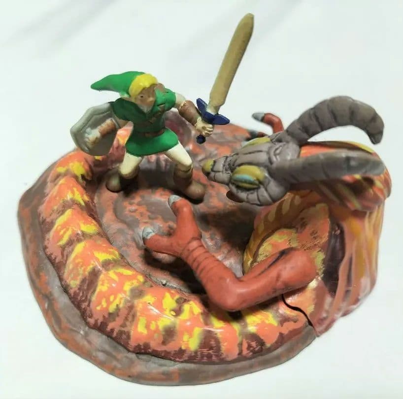 ゼルダの伝説 時のオカリナ ヴァルバジア対リンク フィギュア