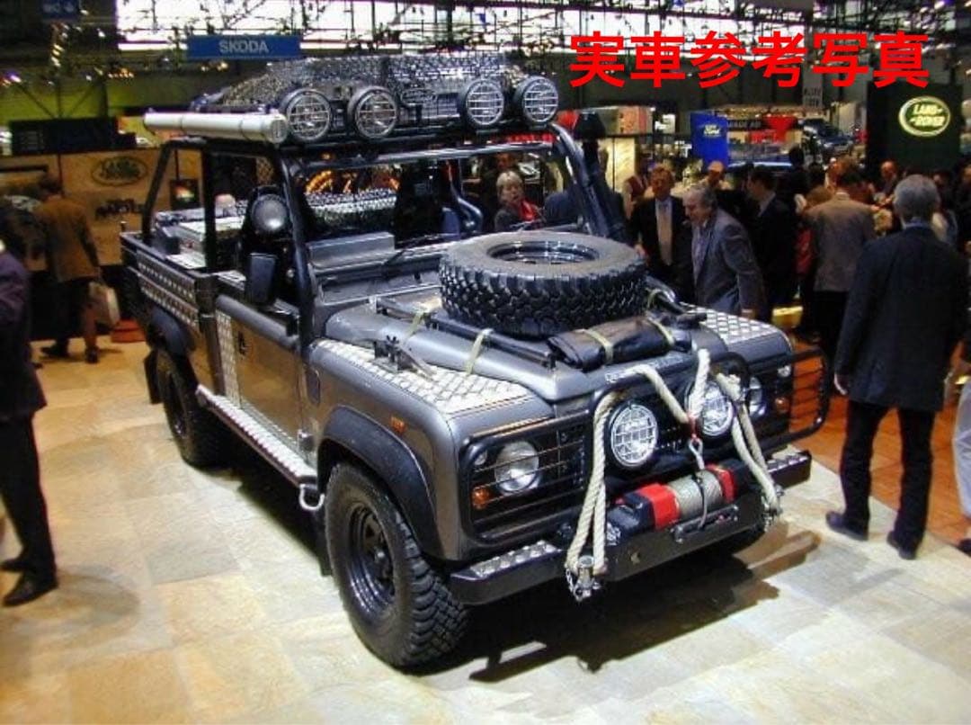 価格変更京商 1/18 ランドローバー ディフェンダー トゥームレイダー 未開封