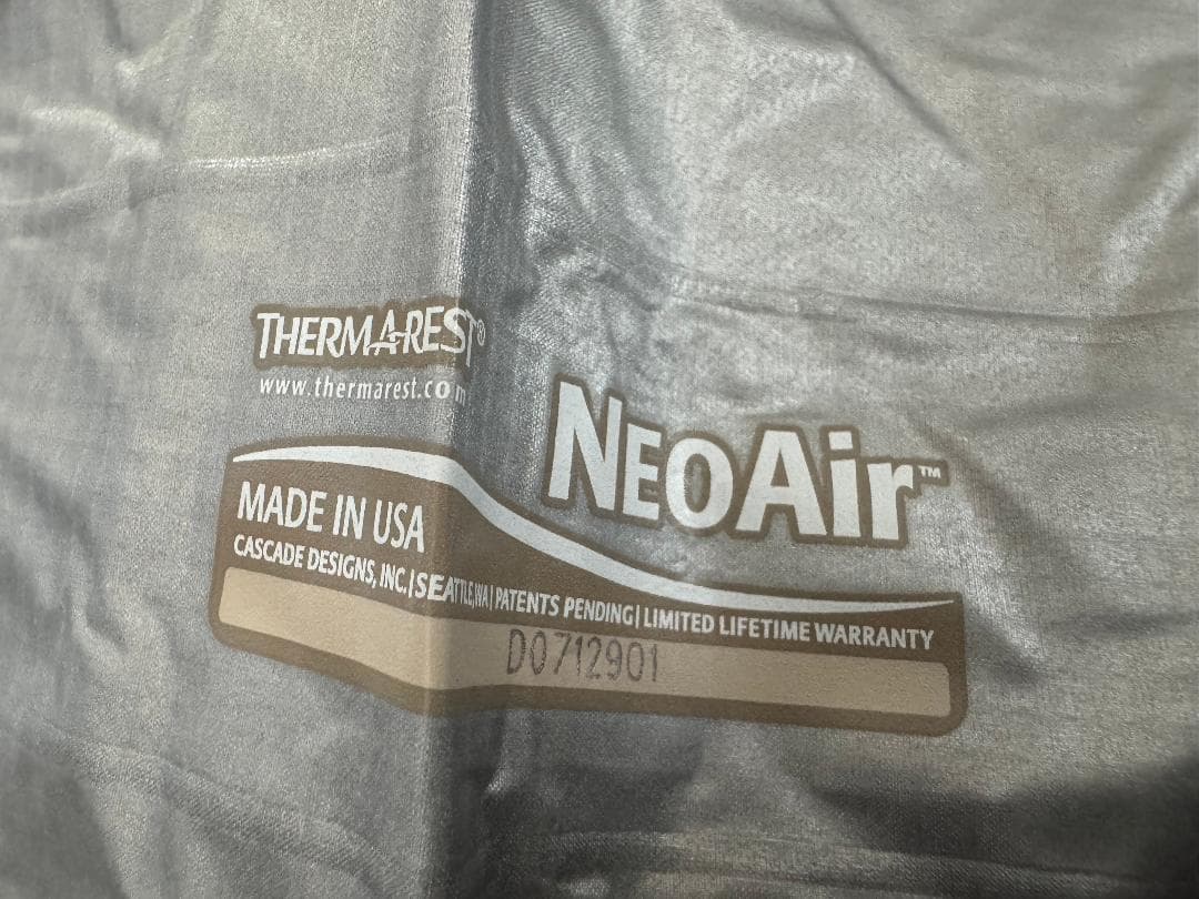 【未使用】THERMAREST(サーマレスト)NEOAIR XTHERM ラージ