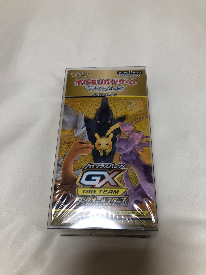 タッグオールスターズ　BOX新品未開封「シュリンク付き」ポケモンカードゲーム