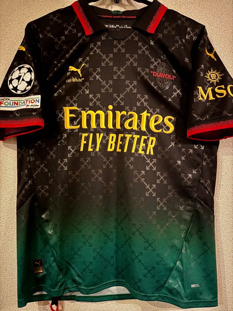 ACミラン x Off-White ユニフォームL ジョアン・フェリックス