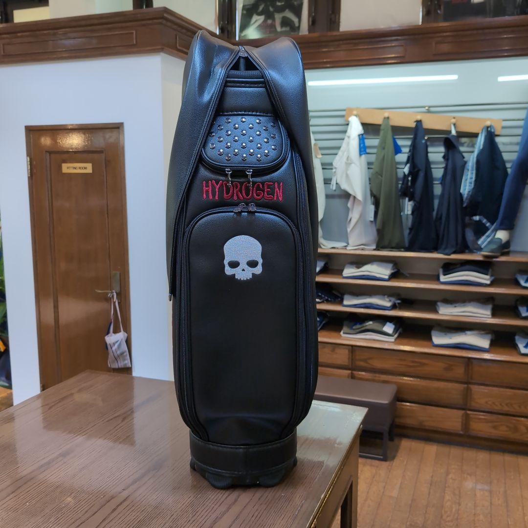ジ*ン様 HYDROGEN スカルデザイン キャディバッグ