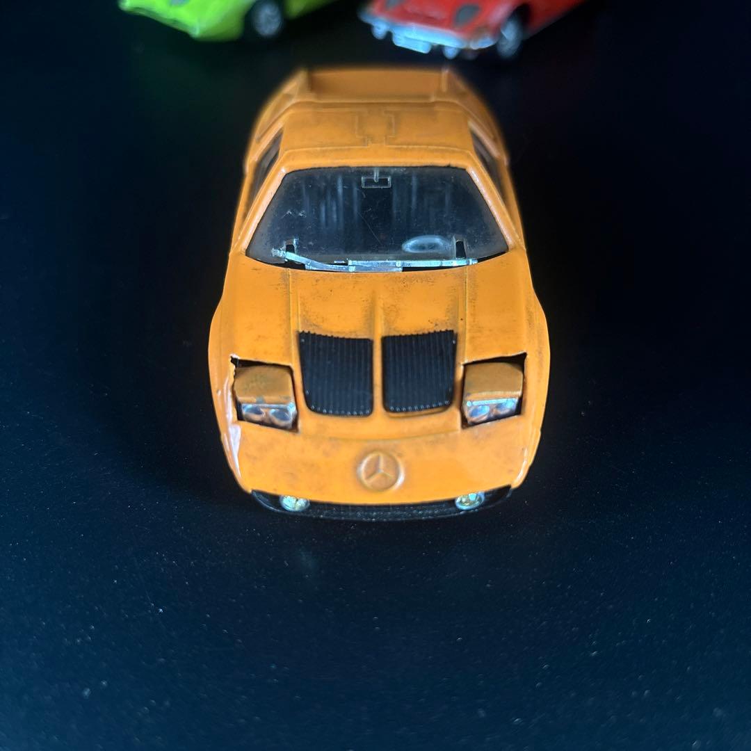 レトロなミニカー 1/43 アルファロメオ メルセデス 3台セット