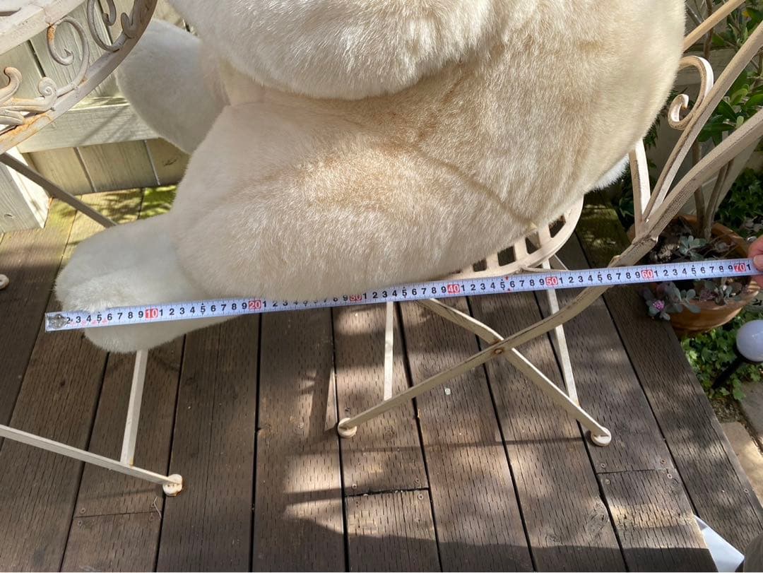 hirokun house ウサギ　ビッグサイズ　特大　ぬいぐるみ　ロココ