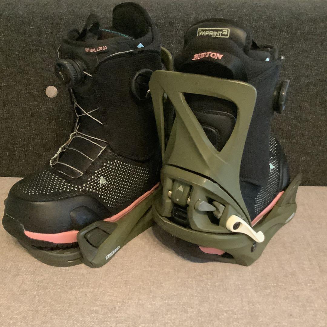 027BURTON RITUAL STEP ON 24.0cmスノーボードブーツ