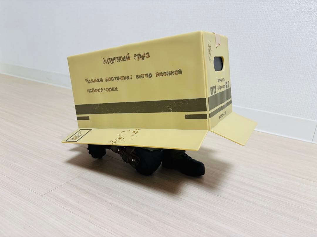 メタルギアソリッドΔ 一番くじ A賞 ダンボール潜入ティッシュケース