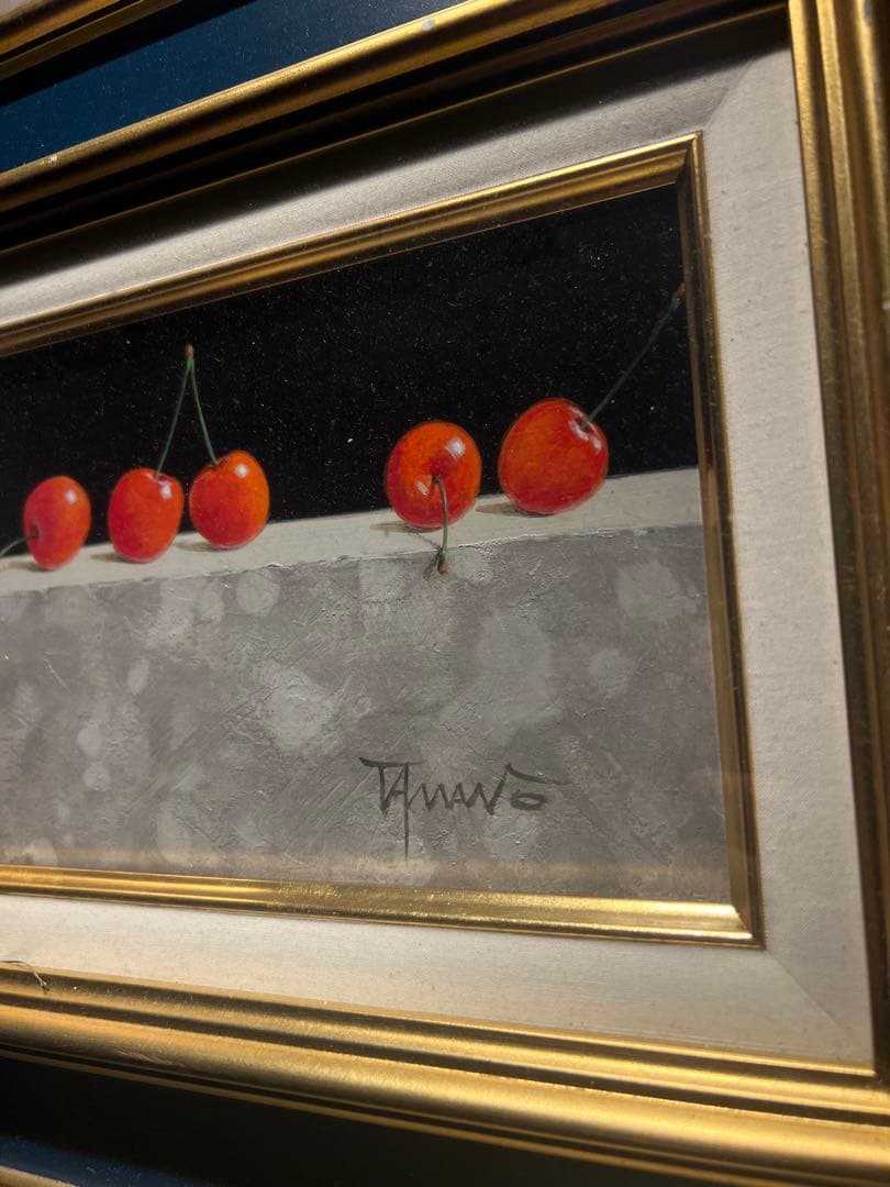 リアリズム　【静物画】　肉筆油彩画