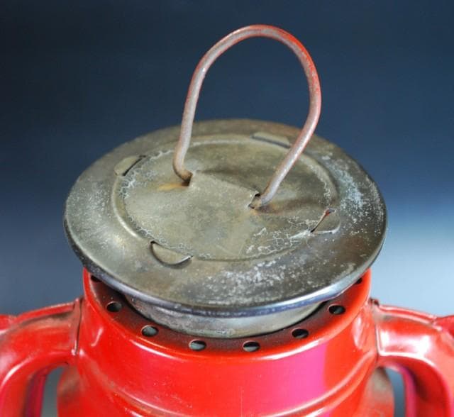 日本製！！別所ハリケーン・ランタン /NO.400　赤【7203352】