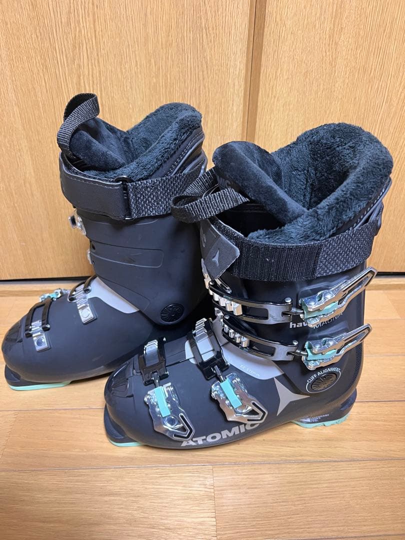 Salomon スキー板・ストック + Atomic ブーツ＋収納バッグ