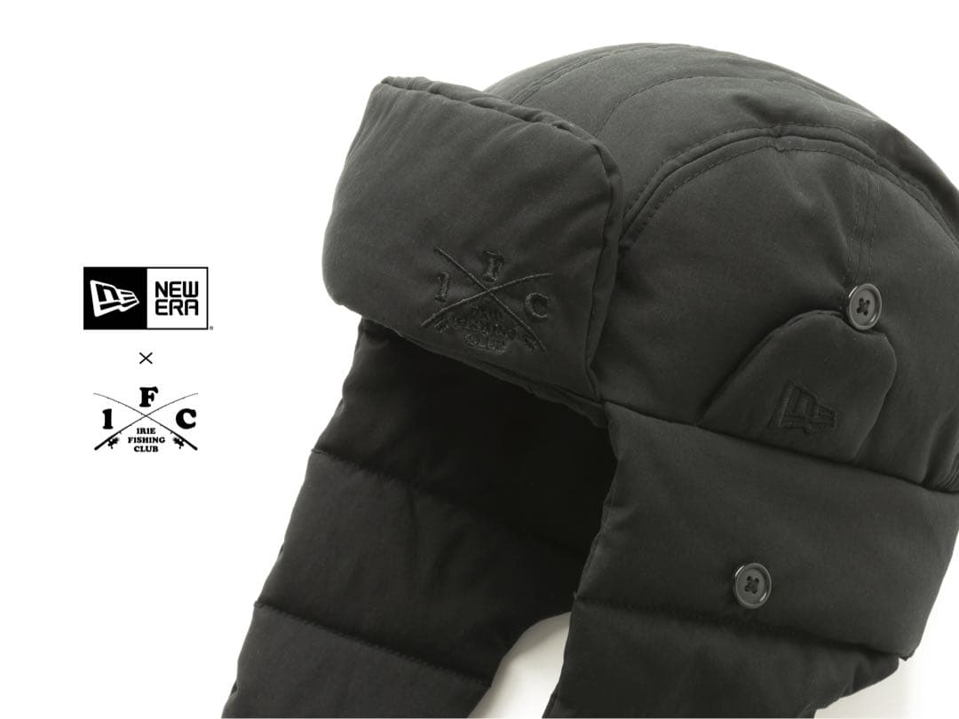 アイリーフィッシングクラブ×new era トラッパーキャップ