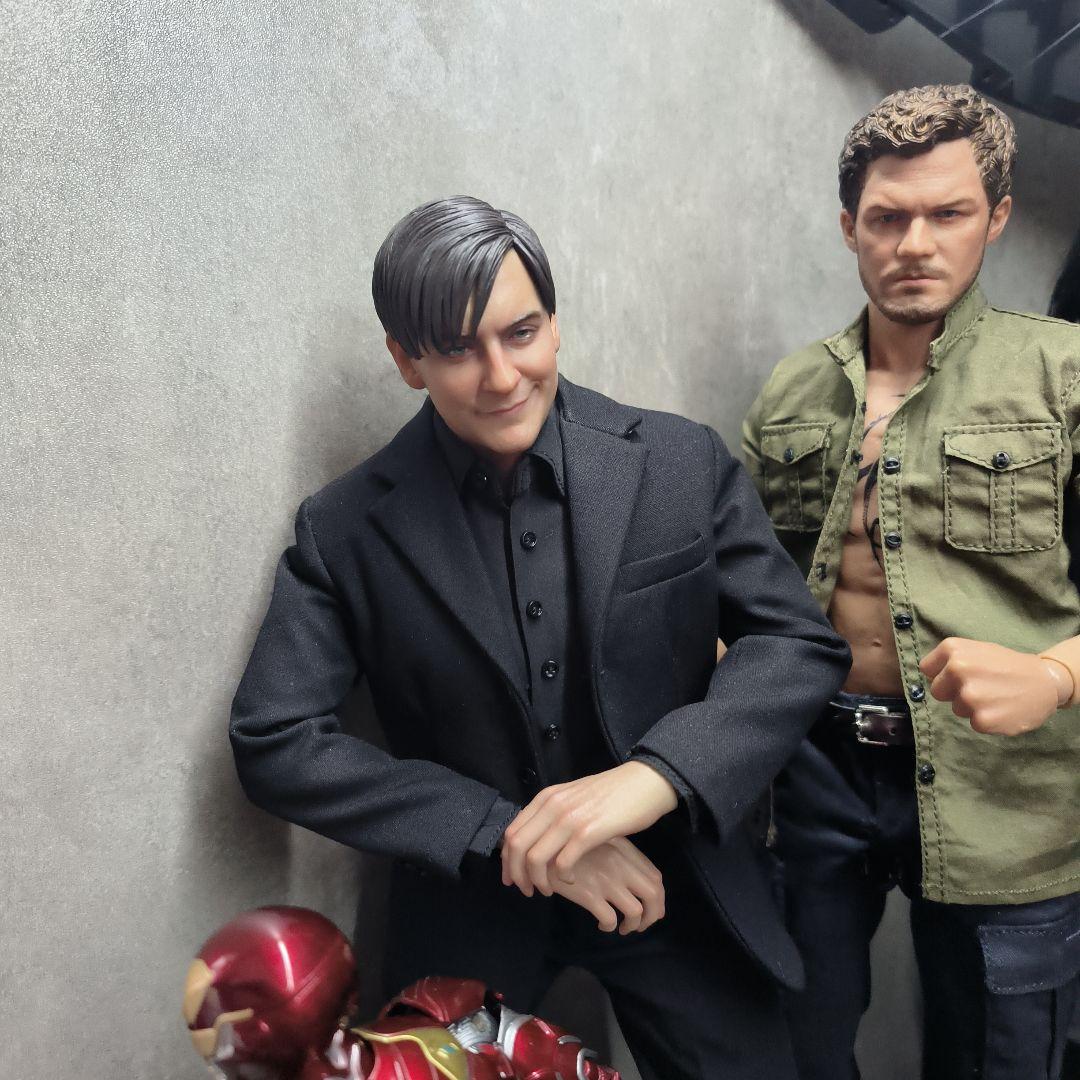 KidultStudio topo黒スーツ カスタマイズセットフィギュア